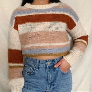 STRIPPED SWEATER